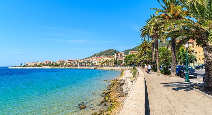 vue de la baie d'Ajaccio