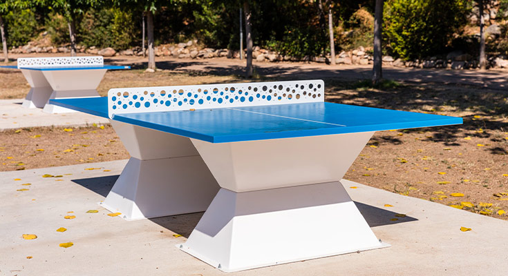 table de ping-pong au camping Acqua e Sole